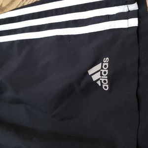 2/$20 Adidas black and white womens shorts with inner lining